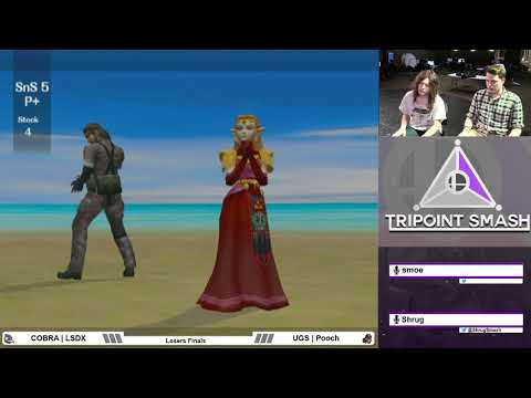 COBRA | LSDX (Snake) vs UGS | Pooch (Falco, Sheik) - Tripoint Smash 92 Losers Finals