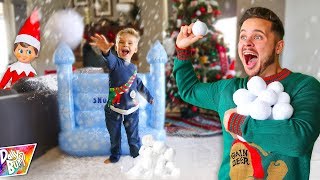 Indoor Snowball Fight Prank!