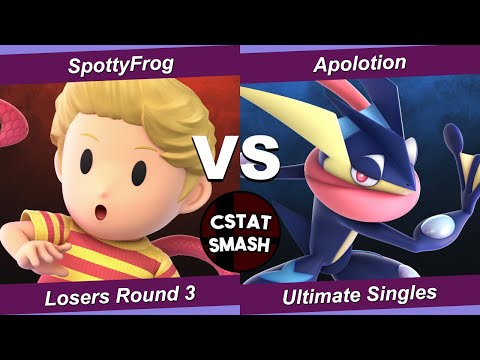 No Caps 40 Pools Losers Round 3 - SpottyFrog (Lucas, Kirby) vs Apolotion (Greninja)