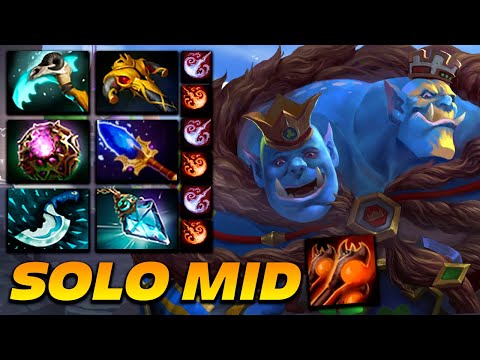 SOLO MID OGRE MAGI - Dota 2 Pro Gameplay [Watch & Learn]