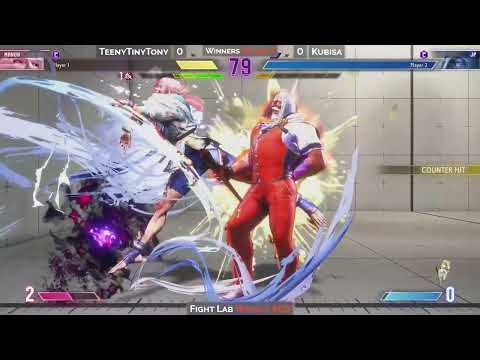 OFFLINE Street Fighter 6 Weekly #3 - TeenyTinyTony (JP) Vs Kubisa (Manon)
