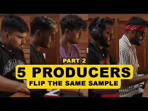 5 PRODUCERS FLIP THE SAME SAMPLE | PART 2 (AMANI KL10, AZWIN, MHR, SIMMO, ZEUSHEELAN)