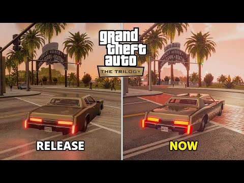 GTA Trilogy: Definitive Edition - RELEASE vs NOW
