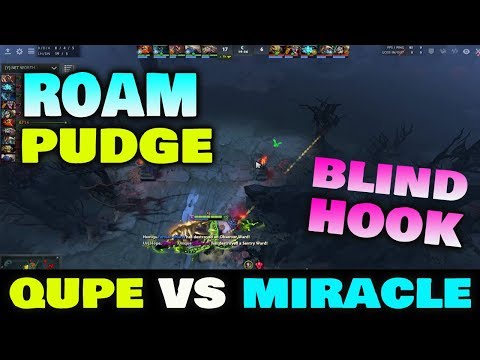 QUPE PUDGE VS MIRACLE 7.22F Dota2