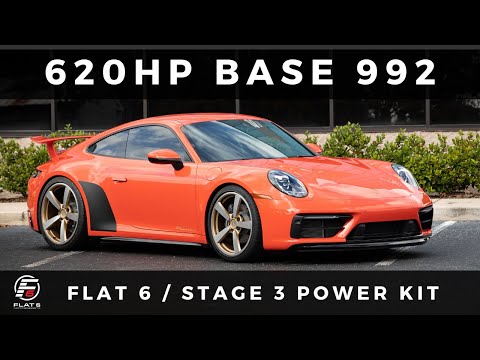 620HP Base 992 Carrera (Flat 6 Motorsports) - Stage 3 Power Kit