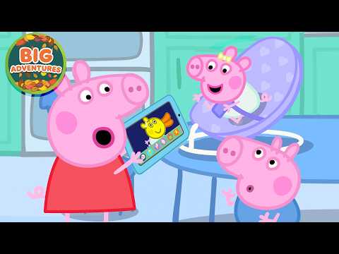 Peppa Pig Takes SILLY Pictures of Baby Evie! 🤪 Funny Filter Adventure | Tales Full Episodes 20 Mins
