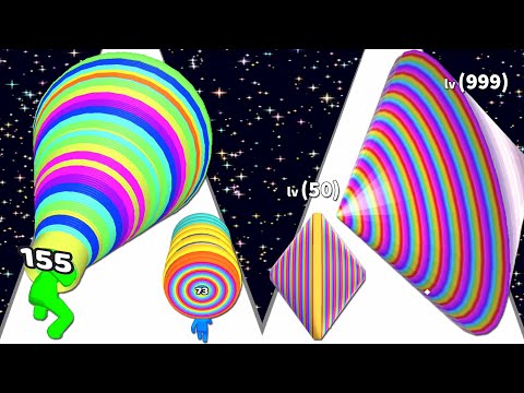 LAYER MAN vs CIRCLE UP - Gameplay Satisfying