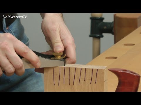 Hobel: Ausrissfrei auch im Hirnholz