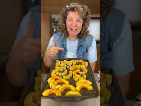 Roast Delicata Squash - Quick & Tasty Winter Veg