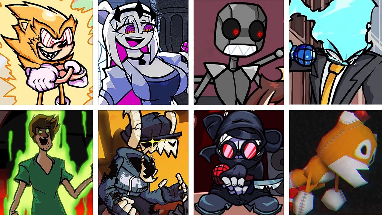 Chaos but Every Turn a Different Character Sings 🎶 (FNF Chaos but Everyone Sings It)