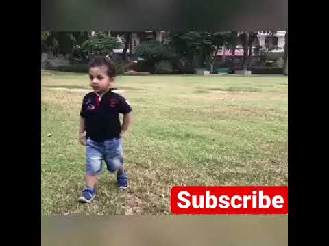 Baby boy #Park walking#masti#fun#vrishank#funny