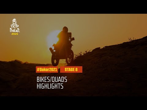 #DAKAR2021 - Stage 8 - Sakaka / Neom - Bike/Quad Highlights