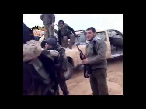 السيطرة على رتل لقوات النظام ذاهب الى دير الزور من قبل كتائب الجيش الحر في ريف دير الزور