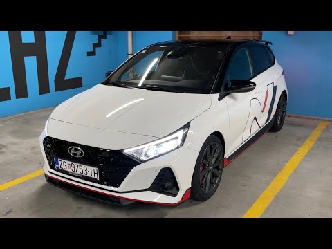 HYUNDAI i20 N - NIGHT POV test sürüşü (SAF SÜRÜŞ, ÇILGIN EGZOZ sesi)