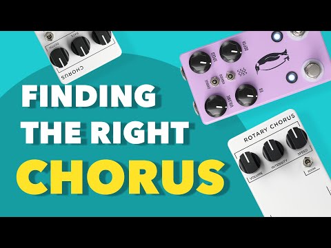 Deep Diving Into JHS Chorus Pedals (Rotary Chorus, Emperor, 3 Series Chorus, Artificial Blonde)