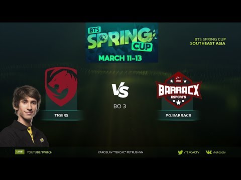 Dendi.Tigers vs PG.Barracx | [RU] bo3 | BTS Spring Cup: SEA by @Tekcac