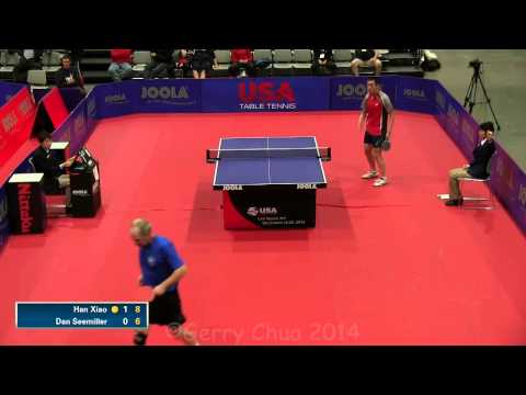 Han Xiao vs Danny Seemiller Men's Singles Round of 16s