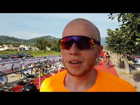 Olympic triathlon in South Italy. Policastro.