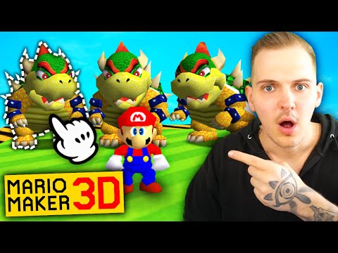 A 3D Mario Maker game has been released!