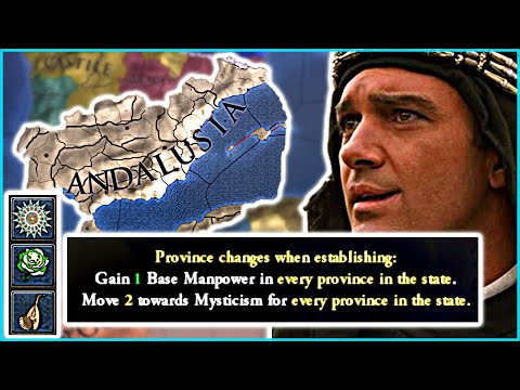 Forming Andalusia In 20 Years & Muslim HOLY ORDERS ! In EU4 Granada Guide