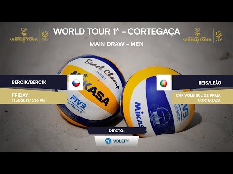 Bercik/Bercik (CZE) vs (POR) Reis/Sebastião - WORLD TOUR 1* CORTEGAÇA
