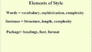 ENG 352 Technical Writing - 22 - Mood and Style