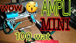 Download lagu cara mudah membuat ampli 100 wat 2 tr tip41c (npn) mp3