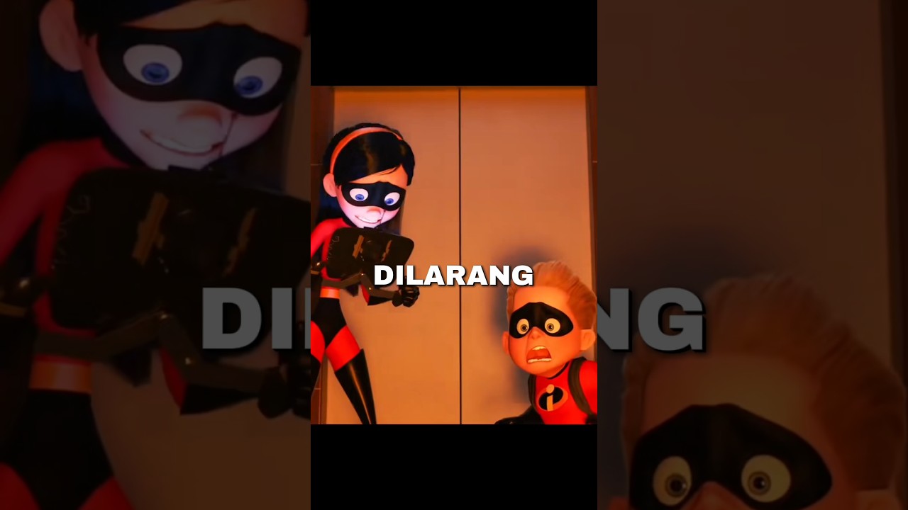 Kenapa Keluarga Superhero Ini Harus Sembunyi? The Incredibles!! #shorts #faktafilm