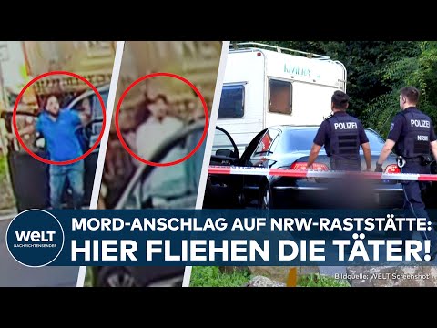 Video Thumbnail: BAD HONNEF: Ehepaar auf A3-Raststätte abgestochen! Dashcam nimmt Täter auf - Fahndung läuft!