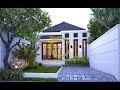 Update Paket Desain Rumah 1 Lantai 2 Kamar Tidur Lebar Depan 6 m, Video tampak depan rumah minimalis lebar 9 meter 1 lantai terupdate!