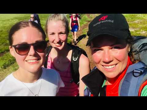 Trine surprises Lars in the mountains