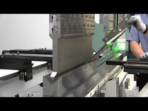 TruBend 8000 Bending 12mm steel with LCB (Laser Controlled Bending)