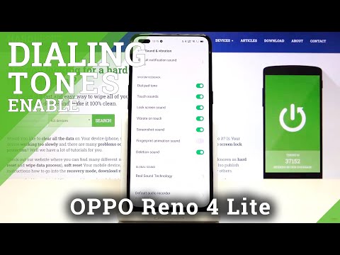 How to Enable Dial Pad Tones in OPPO Reno 4 Lite – Sound Settings
