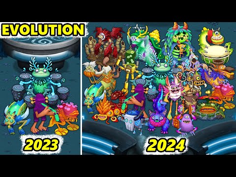 Wublin Island Evolution: All Rare Wublins (My Singing Monsters)