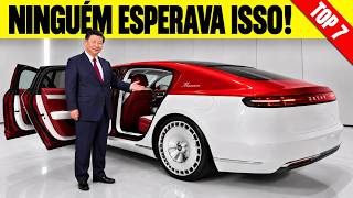 Carros Chineses Estão ANOS à Frente — 7 Carros Que Chocaram o Mundo