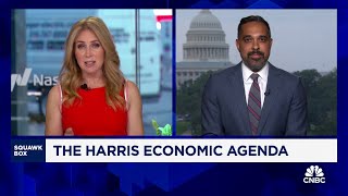 Harris' tax on unrealized gains applies only to people with assets over $100M, says Bharat Ramamurti