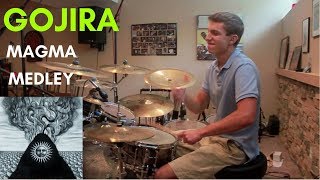 Gojira - Magma ALBUM MEDLEY DRUM COVER by Kevin Wade