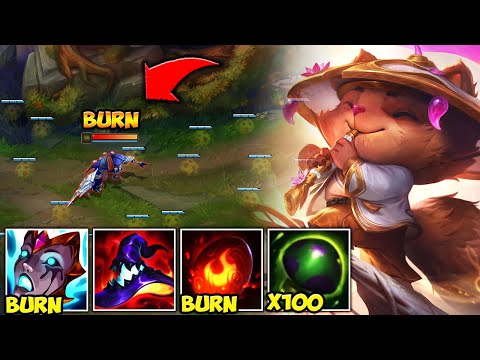 TEEMO, BUT I TAKE OVER THE MAP WITH SHROOMS! (JUNGLE TEEMO IS OP)
