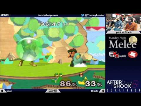 MNM11 Melee - Oracle (C. Falcon) vs p00t (Dr. Mario) - Winners Bracket