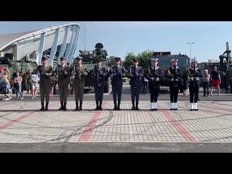 Musztra Paradna - Żołnierze Pułku Reprezentacyjnego WP