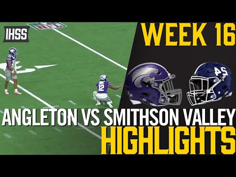 Dramatic Finish: Angleton vs Smithson Valley 5A Semifinal Highlights