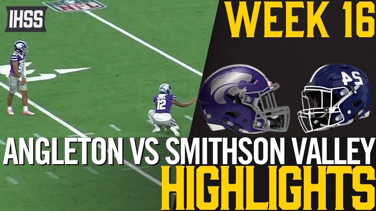 Dramatic Finish: Angleton vs Smithson Valley 5A Semifinal Highlights