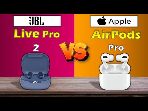 JBL LIVE PRO 2 VS APPLE AIRPODS PRO Comparison !
