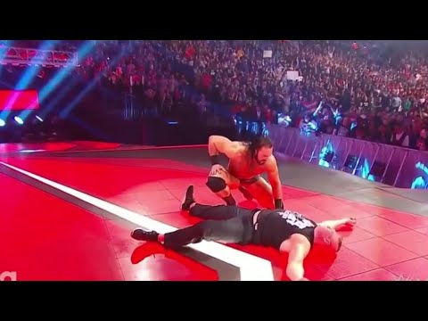 Drew Mclntyre Atteck Brock Lesnar | RAW 2nd March 2020