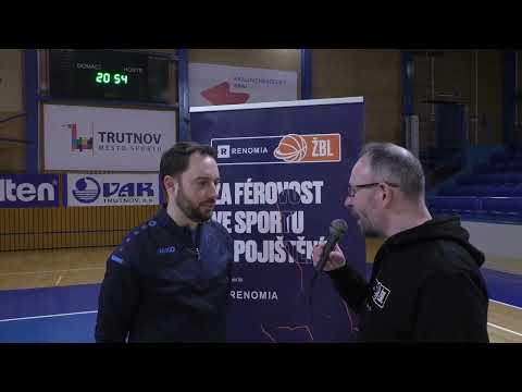 2022-03-01 Kara - SBŠ Ostrava, rozhovory po utkání