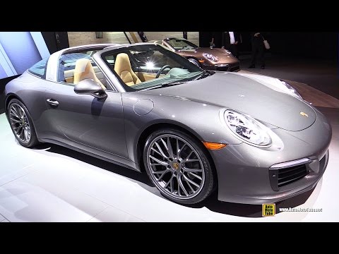 2017 Porsche 911 Targa 4 - Exterior and Interior Walkaround - 2016 LA Auto Show