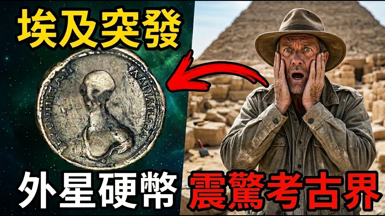 【史無前例】埃及一枚古幣，上面印著的竟然是「它」