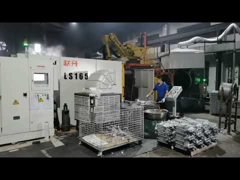 Maszyna ciśnieniowa Lanson 1650 ton - zimnokomorowa do odlewania aluminium