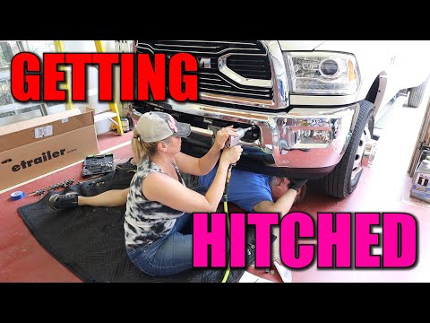 Front Hitch on our RAM 3500 allows for many options