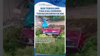 Pengakuan Korban Kecelakaan Bus Peziarah di Guci Tegal: Terguling 3 Kali, Dipenuhi Teriakan Mencekam